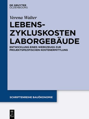 cover image of Lebenszykluskosten Laborgebäude